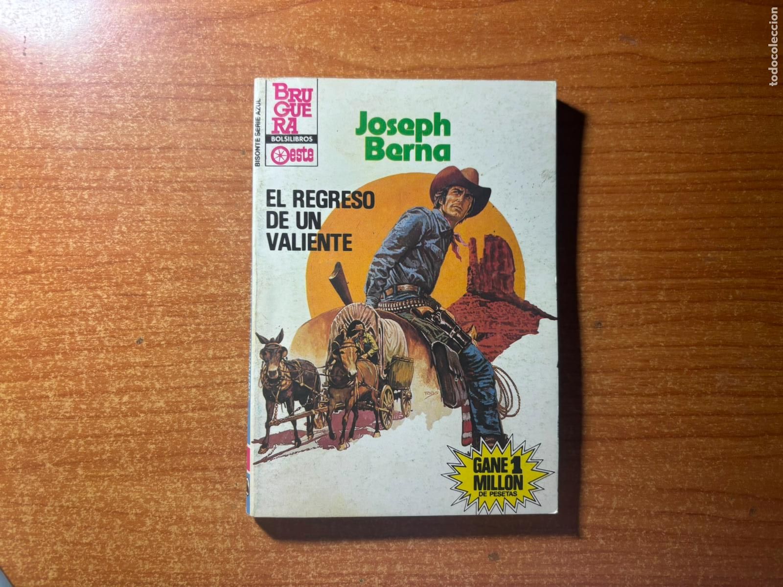 Tebeos: BISONTE SERIE AZUL N&ordm; 734 EDITORIAL BRUGUERA