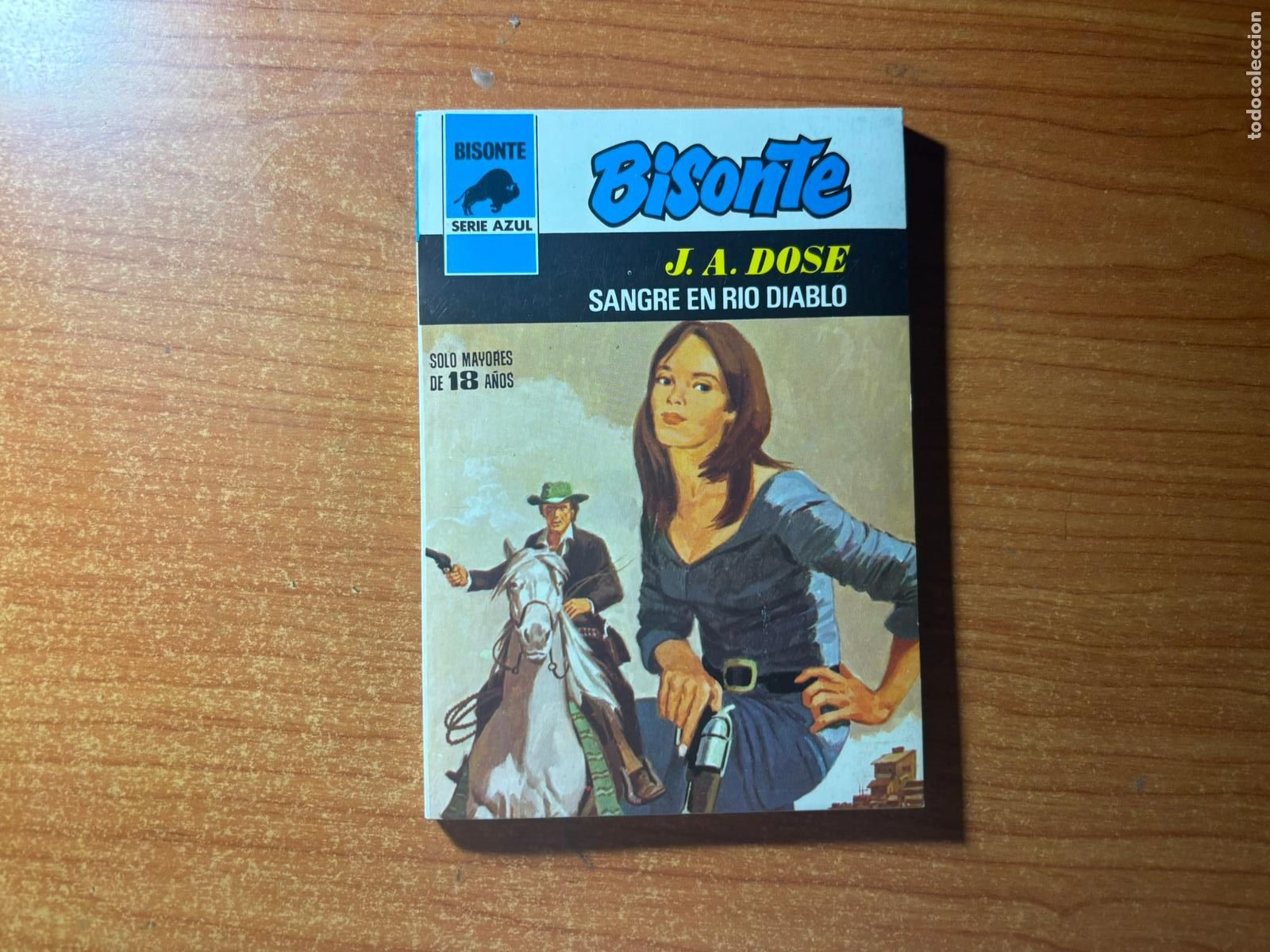 Tebeos: BISONTE SERIE AZUL N&ordm; 488 EDITORIAL BRUGUERA