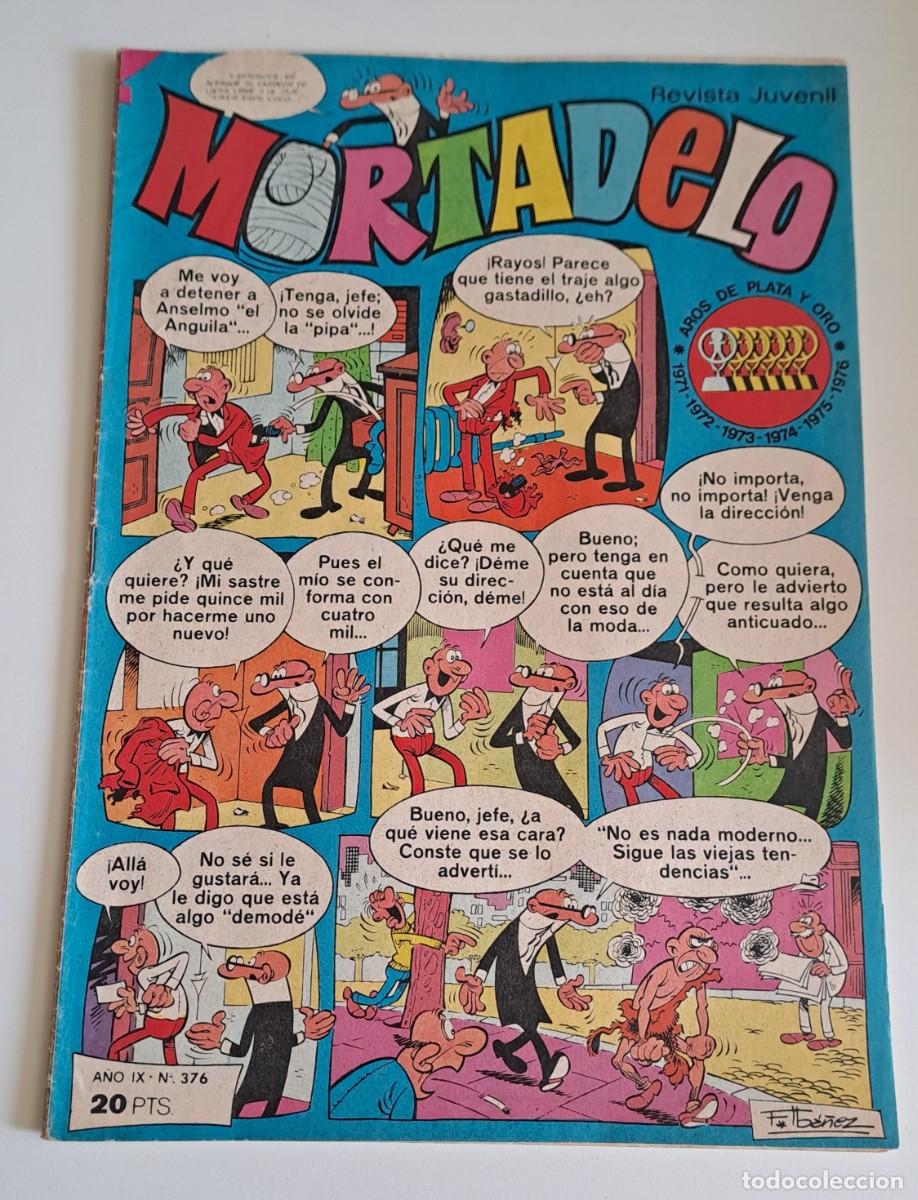 Comics: MORTADELO. A&Ntilde;O IX N&ordm; 376 EDITORIAL BRUGUERA, 1978