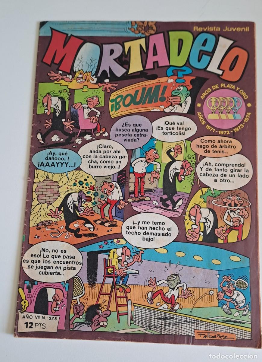 Tebeos: MORTADELO. A&Ntilde;O VII N&ordm; 278 EDITORIAL BRUGUERA, 1976