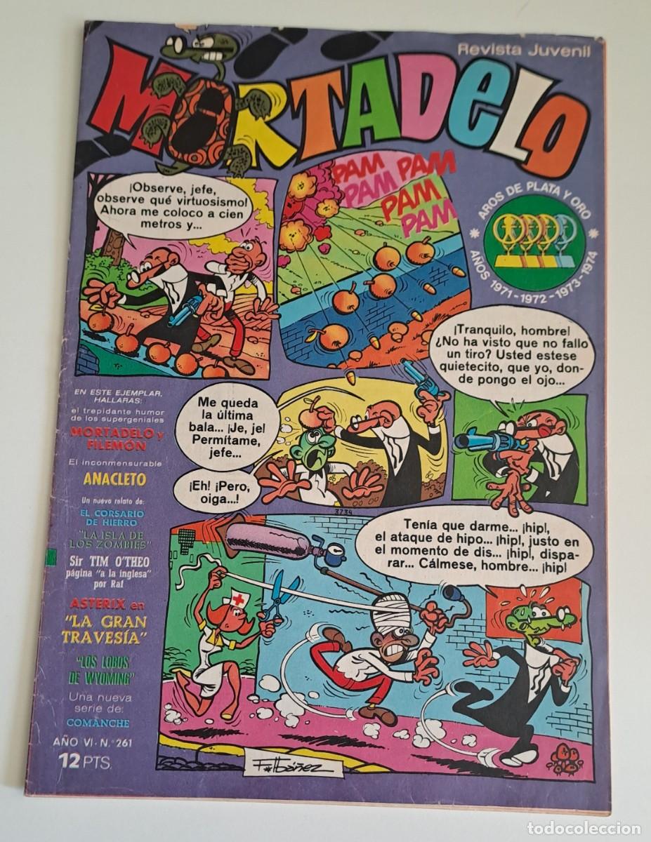Tebeos: MORTADELO. A&Ntilde;O VI N&ordm; 261 EDITORIAL BRUGUERA, 1975