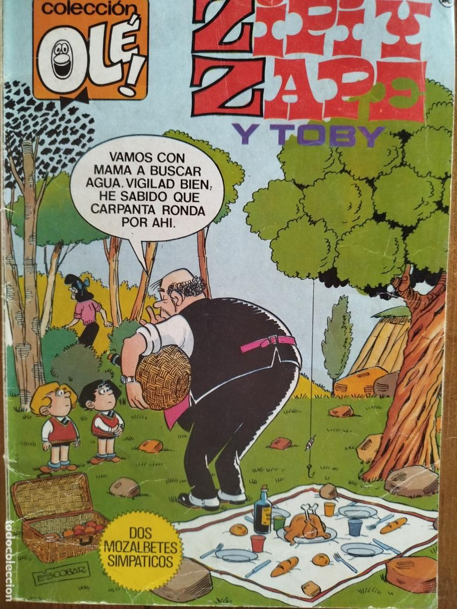 Tebeos: COLECCI&Oacute;N OLE N&ordm; 313 ZIPI Y ZAPE , TOBI BRUGUERA 1&ordf; ED.