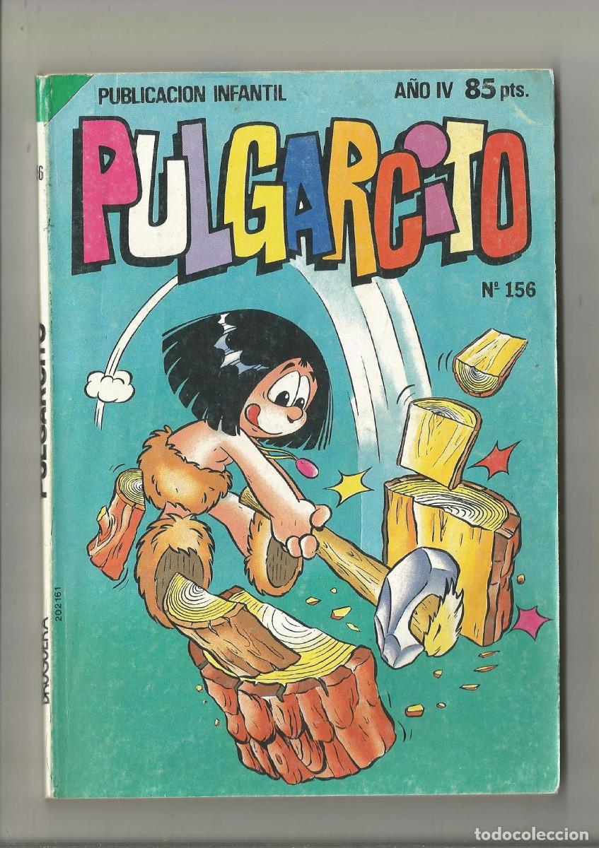 Tebeos: PULGARCITO Publicaci&oacute;n infantil N&ordm; 156 Editorial Bruguera