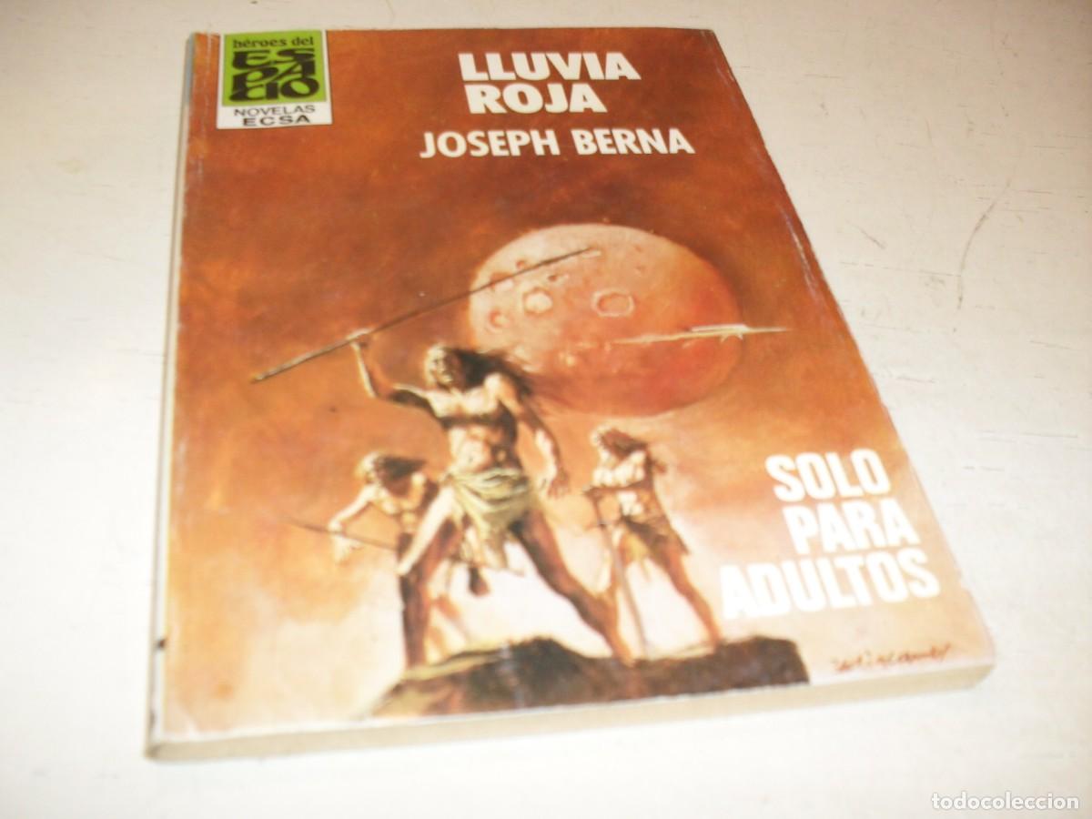 Tebeos: BOLSILIBRO HEROES DEL ESPACIO N&ordm; 136,LLUVIA ROJA,DE JOESPH BERNA.CERES/BRUGUERA,1980