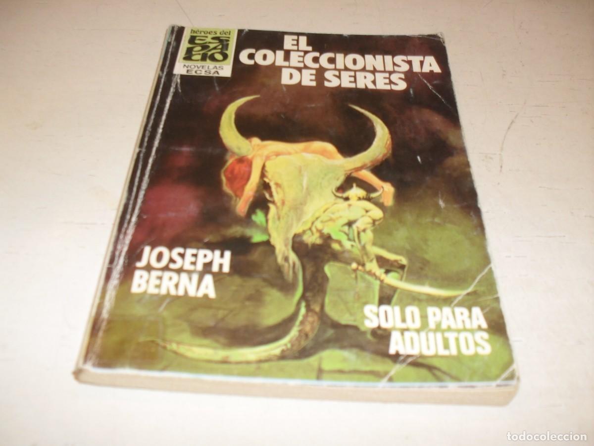 Tebeos: BOLSILIBRO HEROES DEL ESPACIO N&ordm; 37,EL COLECCIONISTA DE SERES,DE JOSEPH BERNA.CERES/BRUGUERA,1980