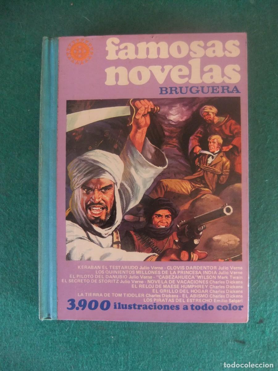 Tebeos: FAMOSAS NOVELAS TOMO XVII EDITORIAL BRUGUERA