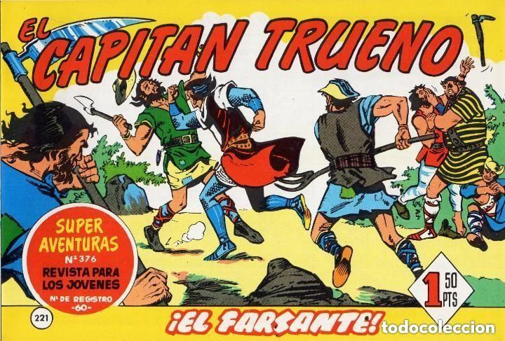 Tebeos: EL CAPITAN TRUENO N&ordm; 221 (FACSIMIL) - BRUGUERA - MUY BUEN ESTADO - - OFM16