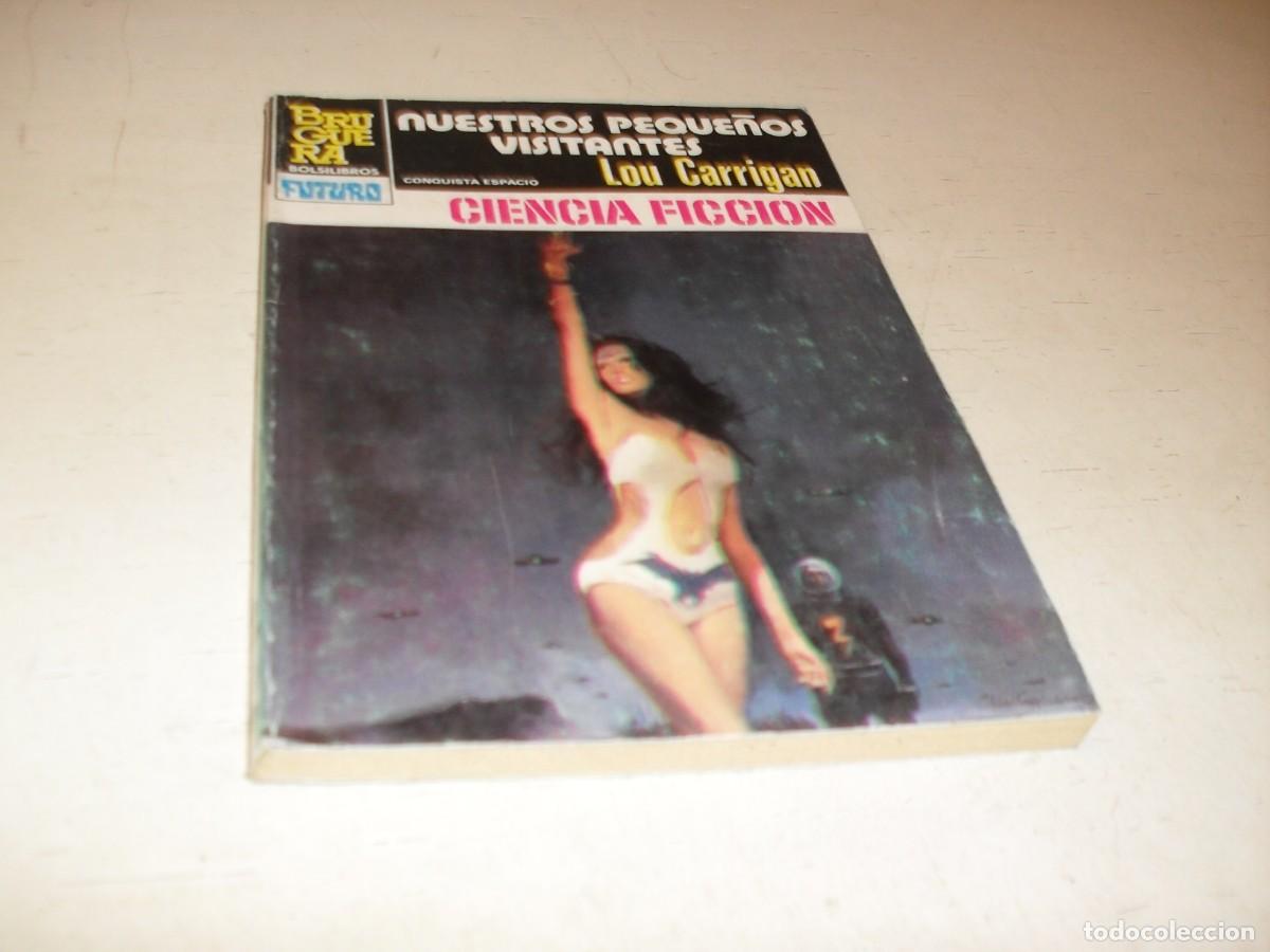 Tebeos: BOLSILIBRO FUTURO N&ordm; 709,NUESTROS PEQUE&Ntilde;OS VISITANTES,DE LOU CARRIGAN.BRUGUERA,A&Ntilde;OS 80