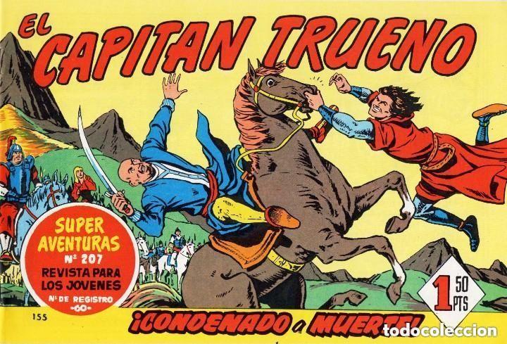 Tebeos: EL CAPITAN TRUENO N&ordm; 155 (FACSIMIL) - BRUGUERA - MUY BUEN ESTADO - OFM16