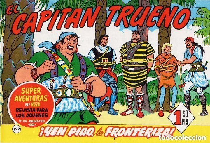 Tebeos: EL CAPITAN TRUENO N&ordm; 192 (FACSIMIL) - BRUGUERA - MUY BUEN ESTADO - OFM16