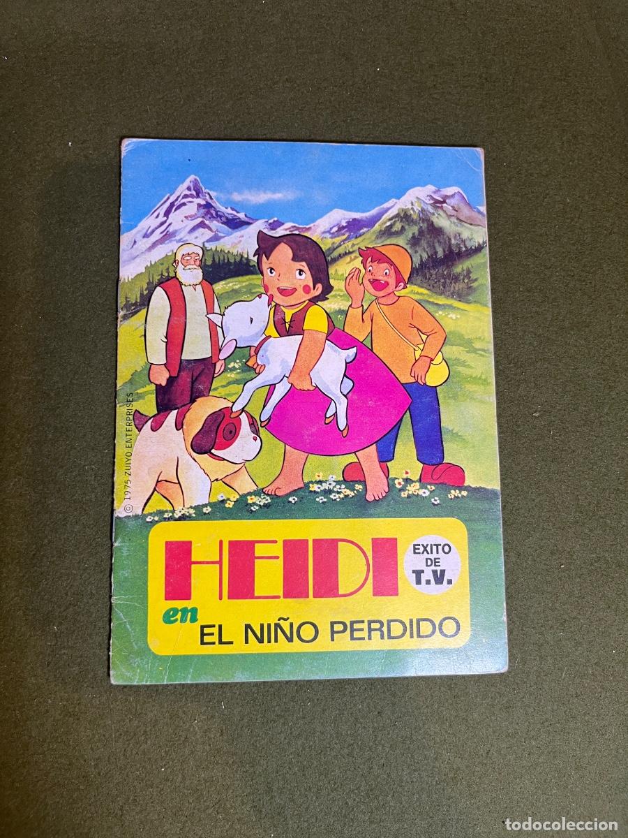 Tebeos: Heidi en el Ni&ntilde;o Perdido 1975 Editorial Bruguera Zuiyo Enterprises Cuento Infantil TV Original