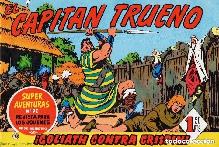 Tebeos: EL CAPITAN TRUENO N&ordm; 113 (FACSIMIL) - BRUGUERA - MUY BUEN ESTADO - OFM16
