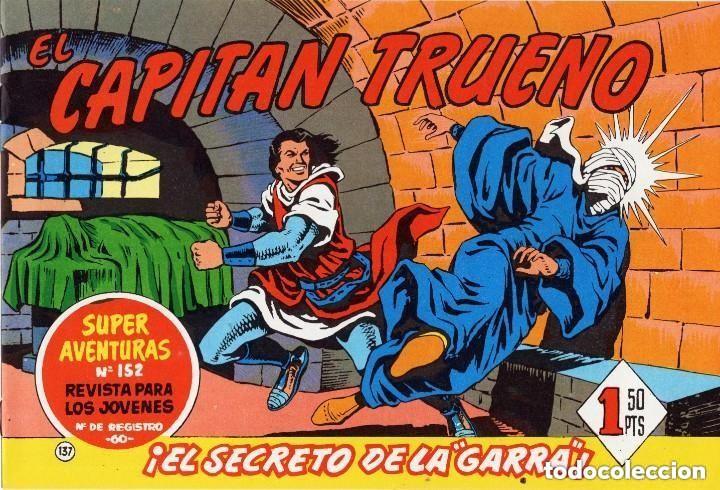 Tebeos: EL CAPITAN TRUENO N&ordm; 137 (FACSIMIL) - BRUGUERA - MUY BUEN ESTADO - OFM16