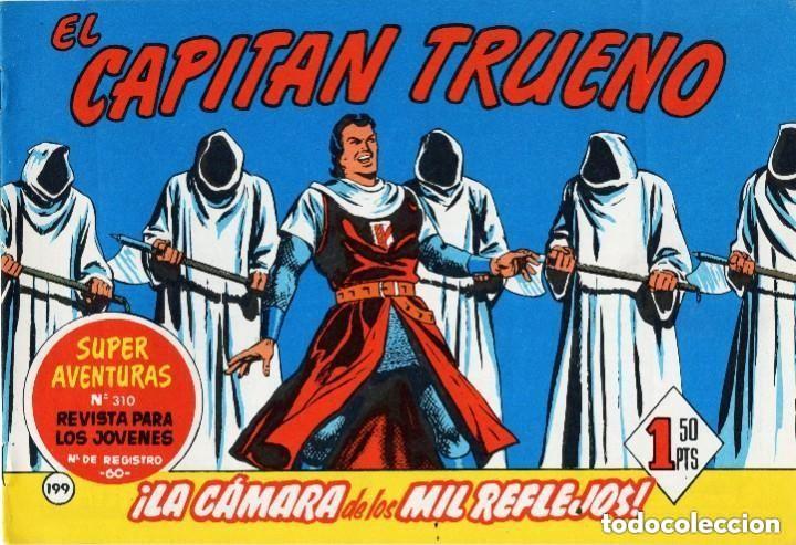 Tebeos: EL CAPITAN TRUENO N&ordm; 199 (FACSIMIL) - BRUGUERA - MUY BUEN ESTADO - OFM16