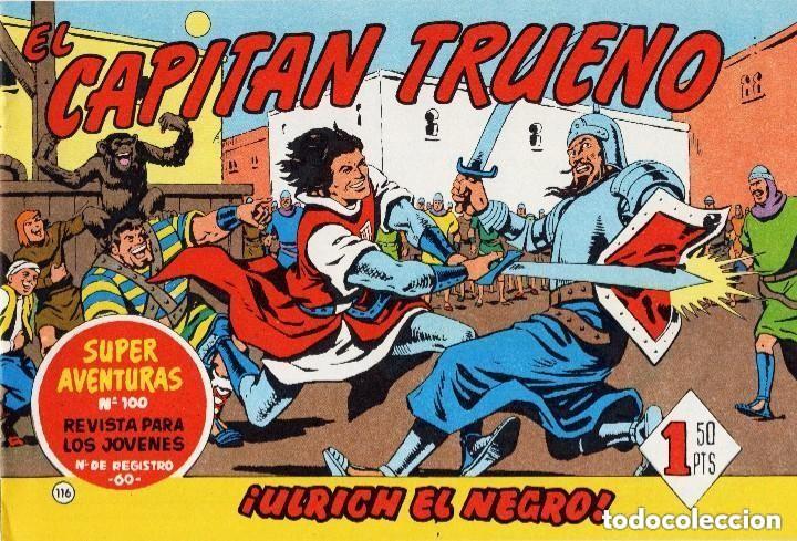 Tebeos: EL CAPITAN TRUENO N&ordm; 116 (FACSIMIL) - BRUGUERA - MUY BUEN ESTADO - OFM16