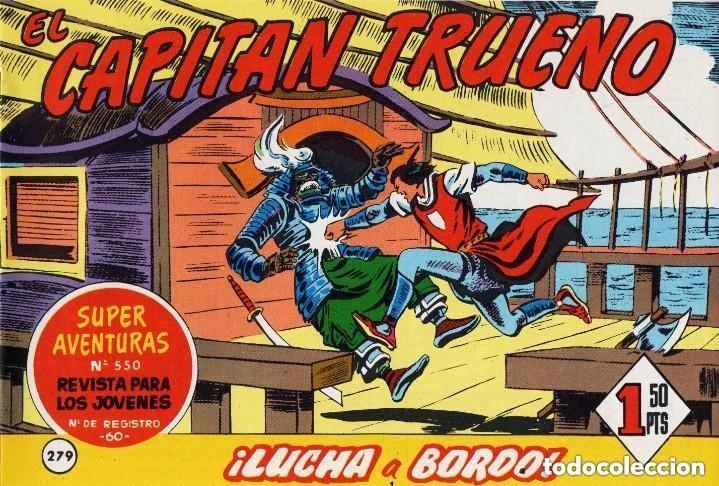 Giornalini: EL CAPITAN TRUENO N&ordm; 279 (FACSIMIL) - BRUGUERA - MUY BUEN ESTADO - OFM16