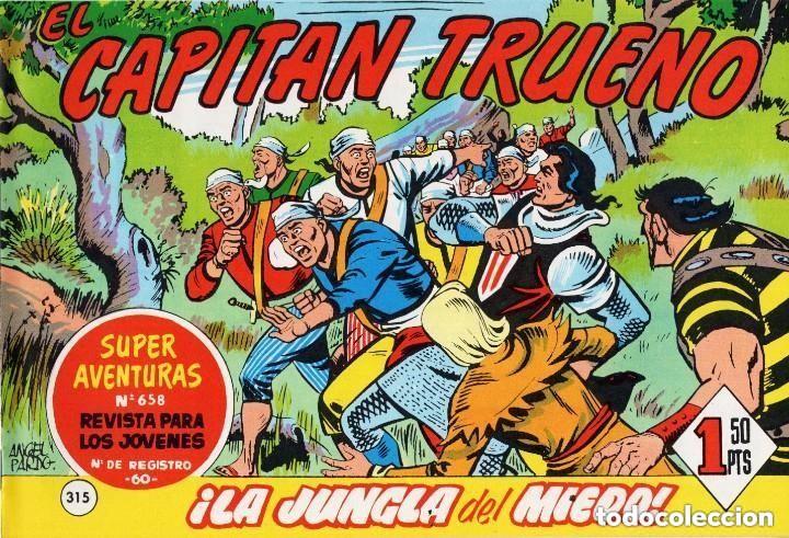 Giornalini: EL CAPITAN TRUENO N&ordm; 315 (FACSIMIL) - BRUGUERA - MUY BUEN ESTADO - OFM16