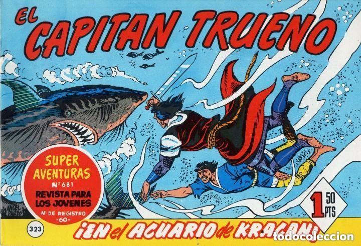 Giornalini: EL CAPITAN TRUENO N&ordm; 323 (FACSIMIL) - BRUGUERA - MUY BUEN ESTADO - OFM16