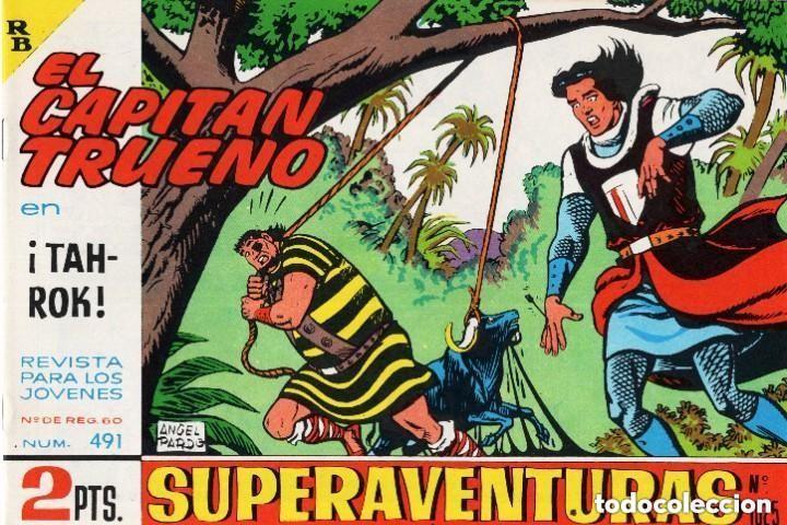 Giornalini: EL CAPITAN TRUENO N&ordm; 491 (FACSIMIL) - BRUGUERA - MUY BUEN ESTADO - OFM16