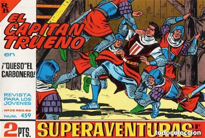 Giornalini: EL CAPITAN TRUENO N&ordm; 459 (FACSIMIL) - BRUGUERA - MUY BUEN ESTADO - OFM16
