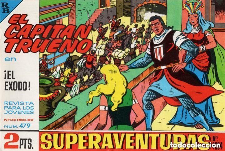 Giornalini: EL CAPITAN TRUENO N&ordm; 479 (FACSIMIL) - BRUGUERA - MUY BUEN ESTADO - OFM16