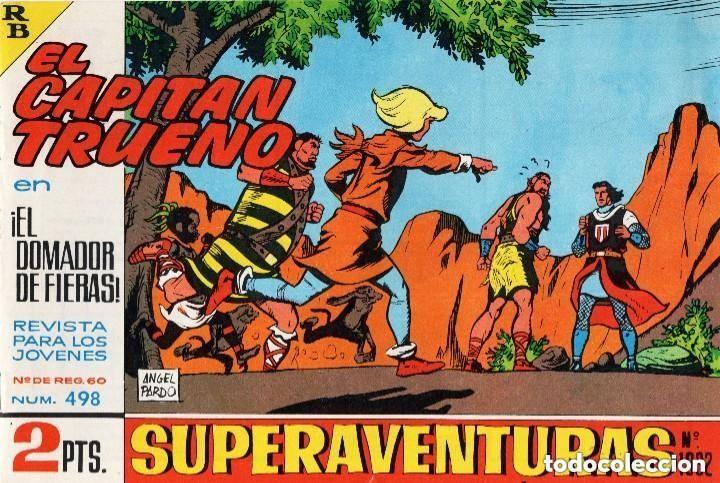 Giornalini: EL CAPITAN TRUENO N&ordm; 498 (FACSIMIL) - BRUGUERA - MUY BUEN ESTADO - OFM16