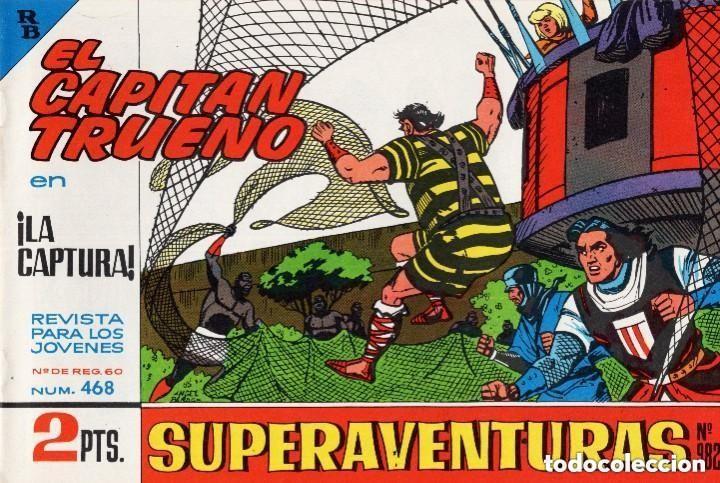 Giornalini: EL CAPITAN TRUENO N&ordm; 468 (FACSIMIL) - BRUGUERA - MUY BUEN ESTADO - OFM16