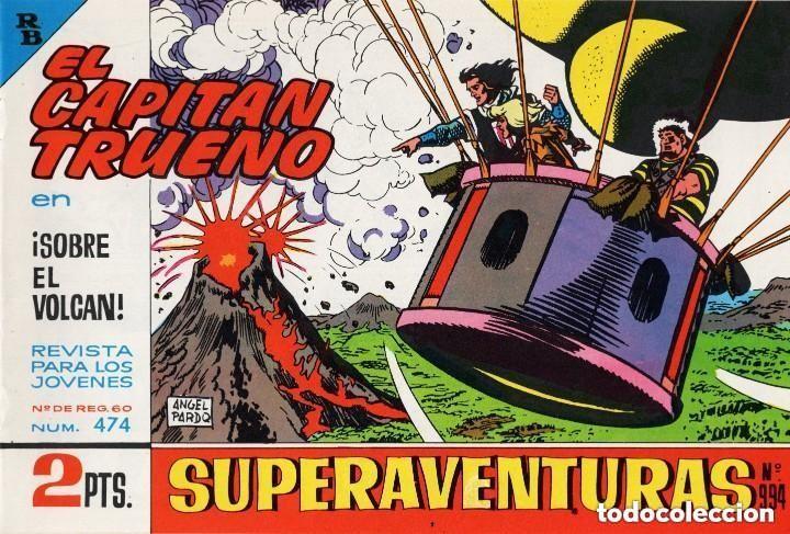 Giornalini: EL CAPITAN TRUENO N&ordm; 474 (FACSIMIL) - BRUGUERA - MUY BUEN ESTADO - OFM16