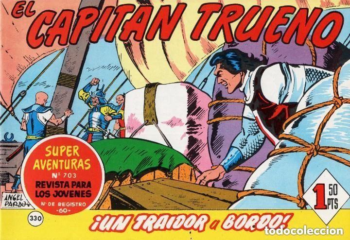 Giornalini: EL CAPITAN TRUENO N&ordm; 330 (FACSIMIL) - BRUGUERA - MUY BUEN ESTADO - OFM16