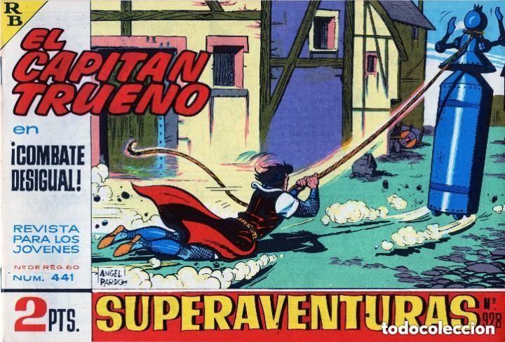 Comics: EL CAPITAN TRUENO N&ordm; 441 (FACSIMIL) - BRUGUERA - MUY BUEN ESTADO - OFM16