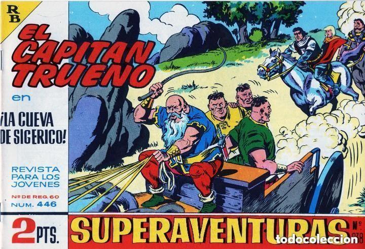 Comics: EL CAPITAN TRUENO N&ordm; 446 (FACSIMIL) - BRUGUERA - MUY BUEN ESTADO - OFM16