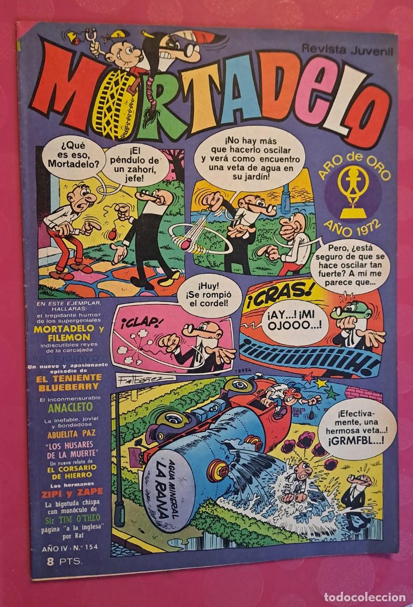 Livros de Banda Desenhada: MORTADELO. A&Ntilde;O IV N&ordm; 154 EDITORIAL BRUGUERA, 1973