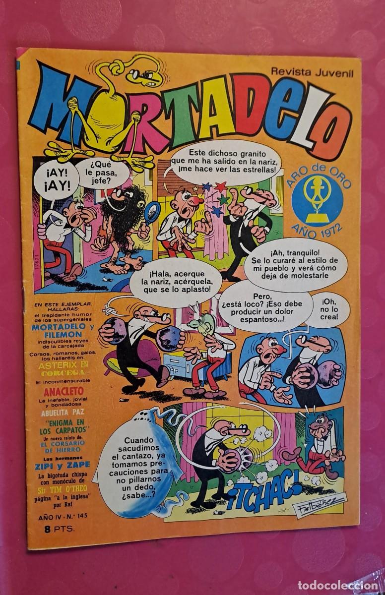 Tebeos: MORTADELO. A&Ntilde;O IV N&ordm; 145 EDITORIAL BRUGUERA, 1973