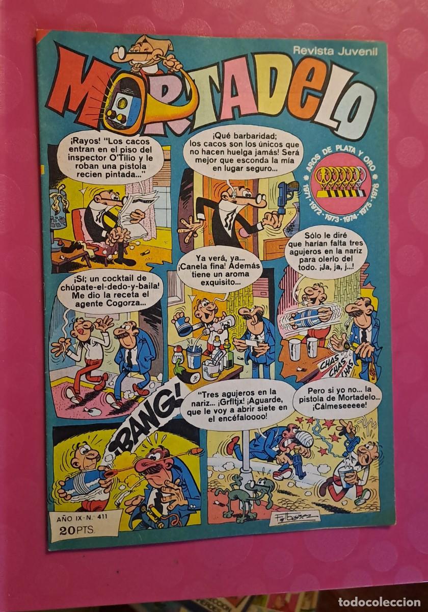 Tebeos: MORTADELO. A&Ntilde;O IX N&ordm; 411 EDITORIAL BRUGUERA, 1978