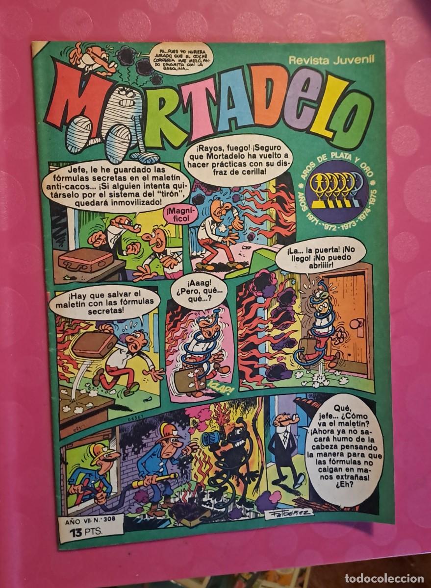 Tebeos: MORTADELO. A&Ntilde;O VII N&ordm; 308 EDITORIAL BRUGUERA, 1976