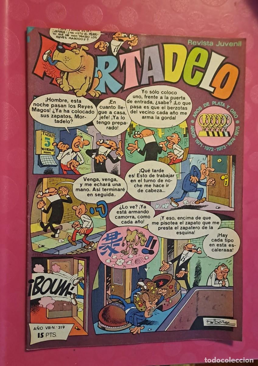 Tebeos: MORTADELO. A&Ntilde;O VIII N&ordm; 319 EDITORIAL BRUGUERA, 1977