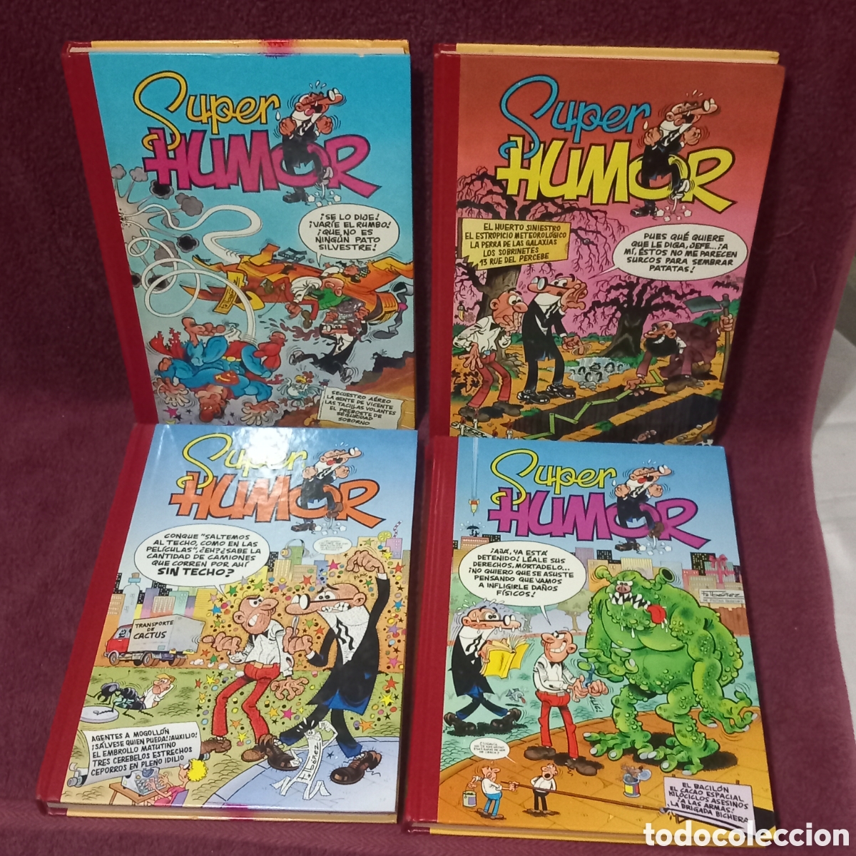 Giornalini: 4&times;SUPER HUMOR/MORTADELO y FILEMON(GRAN FORMATO