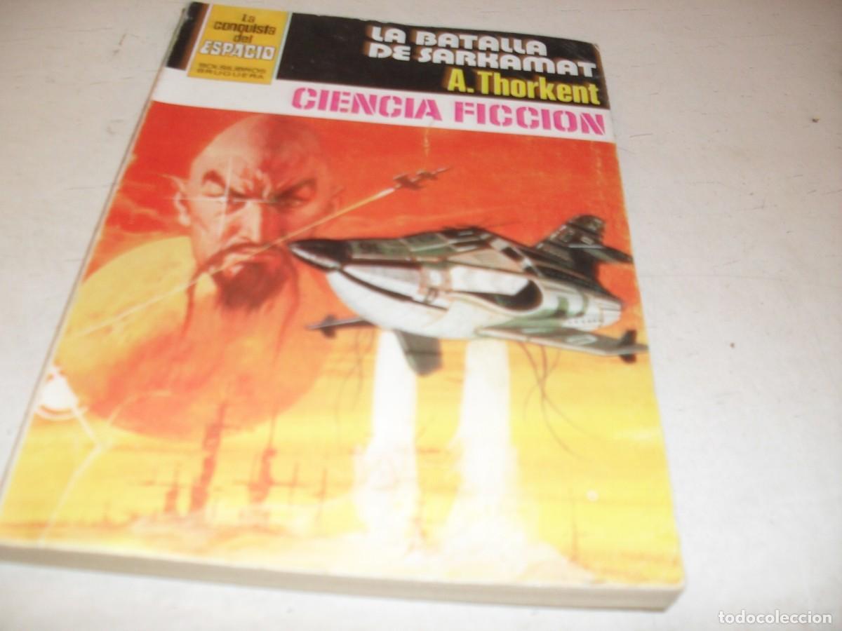 Tebeos: BOLSILIBRO LA CONQUISTA DEL ESPACIO N&ordm; 558,BATALLA DE SARKAMAT.DE A.THORKENT,DE 746.BRUGUERA,1970