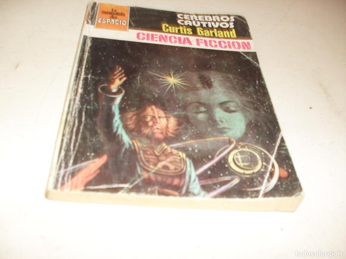 Tebeos: BOLSILIBRO LA CONQUISTA DEL ESPACIO N&ordm; 537,CEREBROS CAUTIVOS,DE C.GARLAND,DE 746.BRUGUERA,1970