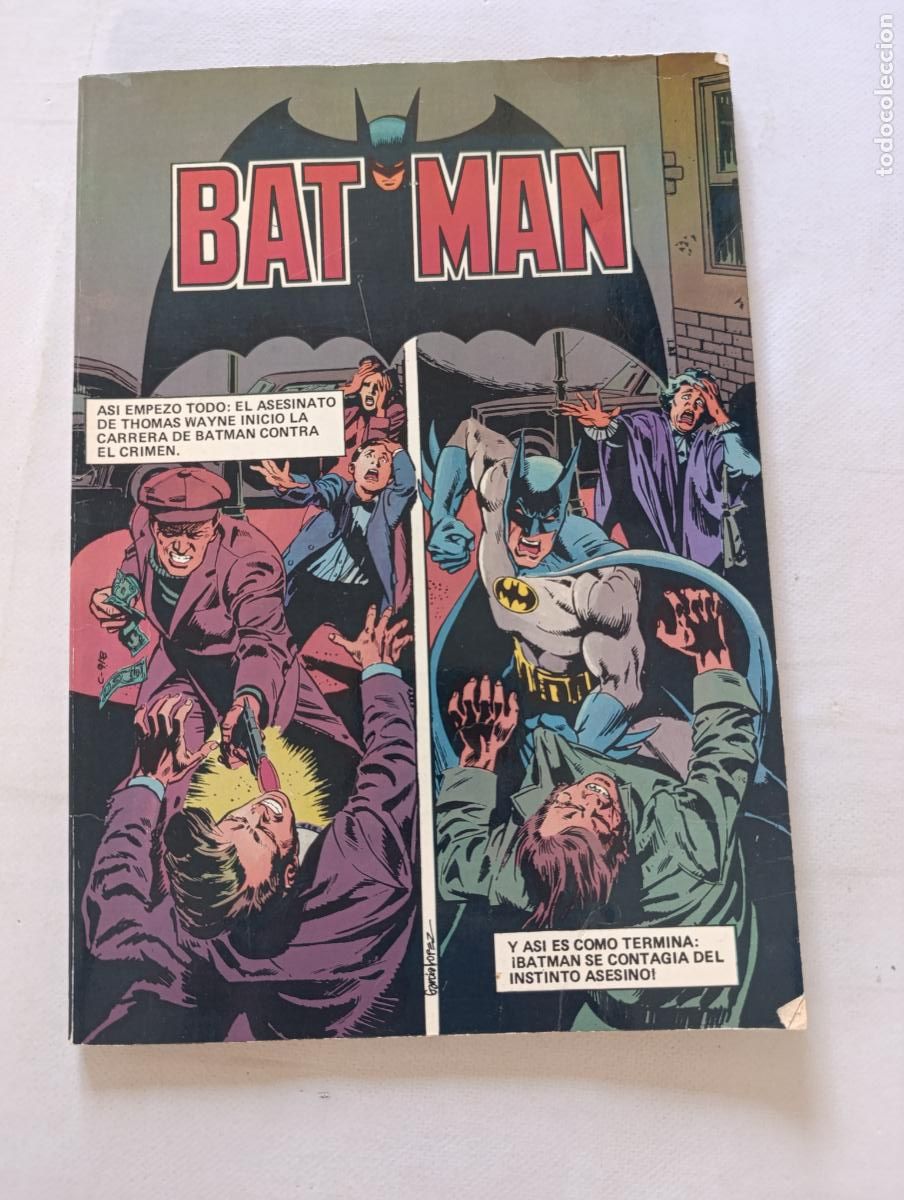 Tebeos: BATMAN N&ordm; 7 - BAT MAN - ALBUM BRUGUERA (117)
