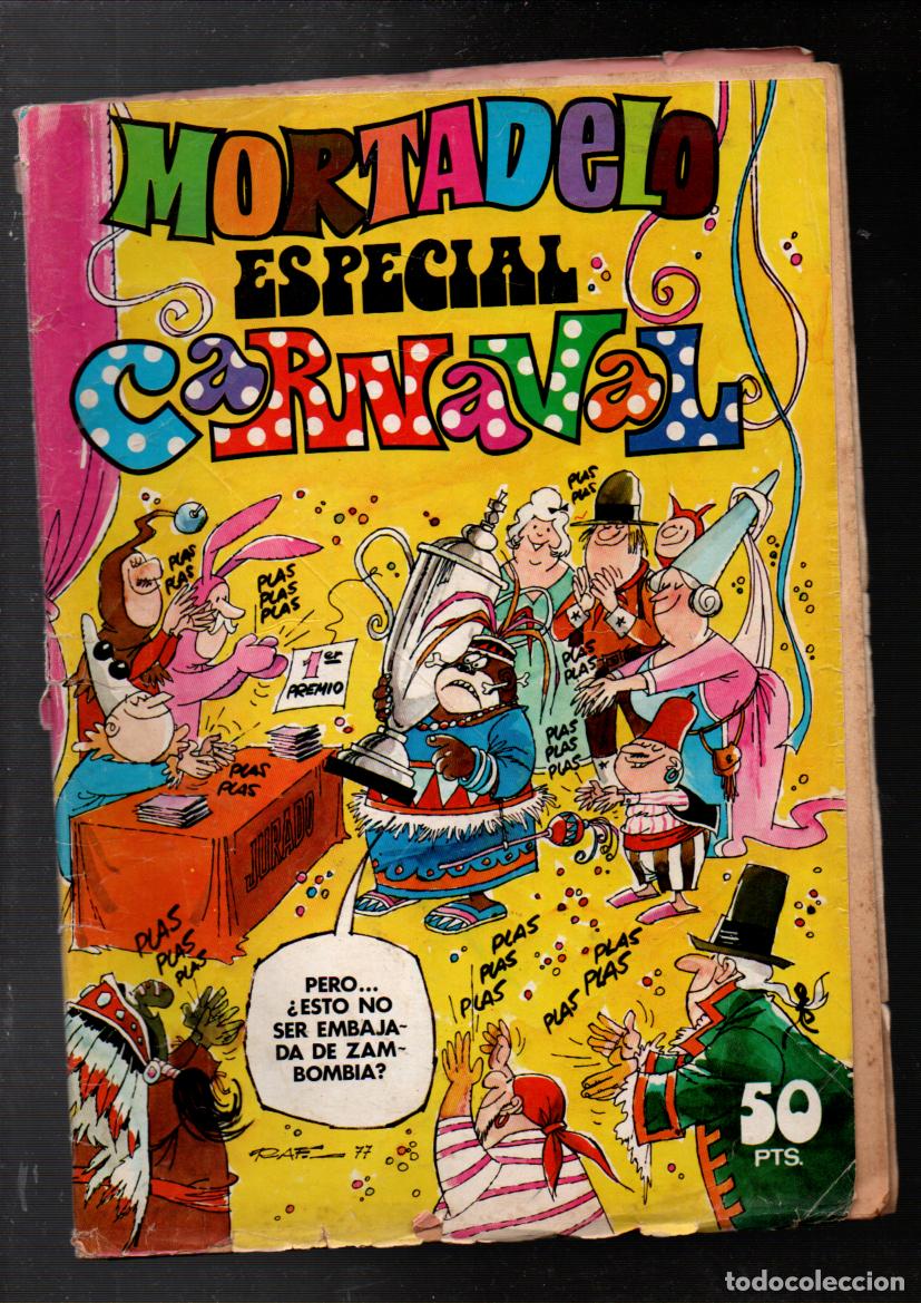 Tebeos: MORTADELO ESPECIAL CARNAVAL, N&ordm; 31. EDITORIAL BRUGUERA 1978