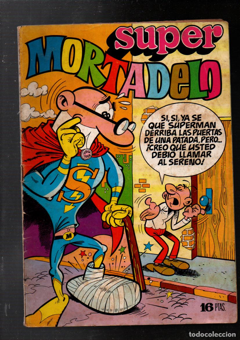 Tebeos: SUPER MORTADELO, N&ordm; 4. NUMERO EXTRA. EDITORIAL BRUGUERA 1972