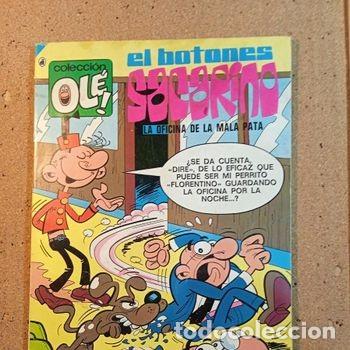 Livros de Banda Desenhada: TEBEO DE OLE EL BOTONES SACARINO EN LA OFICINA DE LA MALA PATA DEL A&Ntilde;O 1985 N&ordm; 62