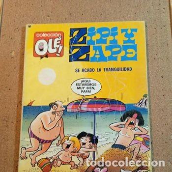 Comics: TEBEO DE OLE ZIPI Y ZAPE EN SE ACABO LA TRANQUILIDAD DEL A&Ntilde;O 1977 N&ordm; 136