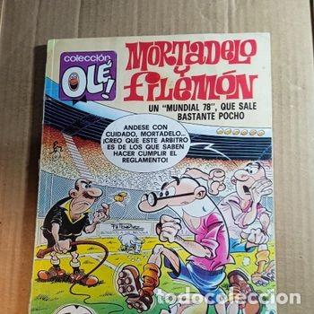 Tebeos: TEBEO DE OLE MORTADELO Y FILEMON EN UN MUNDIAL 78 QUE SALE BASTANTE POCHO A&Ntilde;O 1988 N&ordm; 149 - M. 82