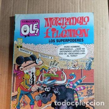 Giornalini: TEBEO DE OLE MORTADELO Y FILEMON EN LOS SUPERPODERES DEL A&Ntilde;O 1989 N&ordm; 345 - M. 122