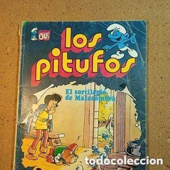 BDs: TEBEO DE OLE LOS PITUFOS EN LOS SORTILEGIOS DE MALASOMBRA DEL A&Ntilde;O 1983 N&ordm; 12