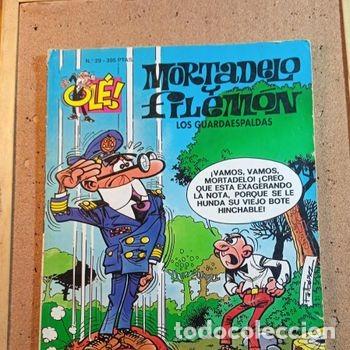 Tebeos: TEBEO DE OLE MORTADELO Y FILEMON EN LOS GUARDAESPALDAS DEL A&Ntilde;O 1993 N&ordm; 29