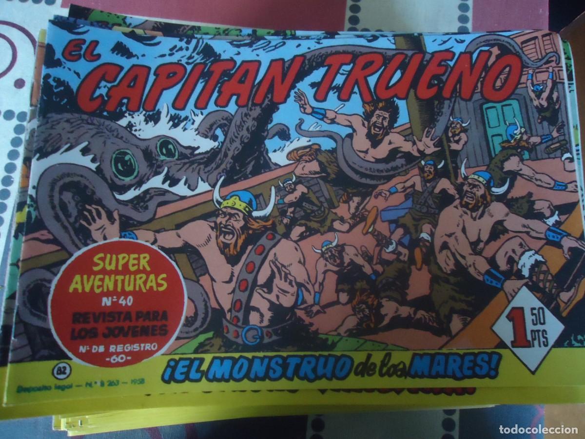 Comics: EL CAPITAN TRUENO N&ordm; 82, EL MONSTRUO DE LOS MARES