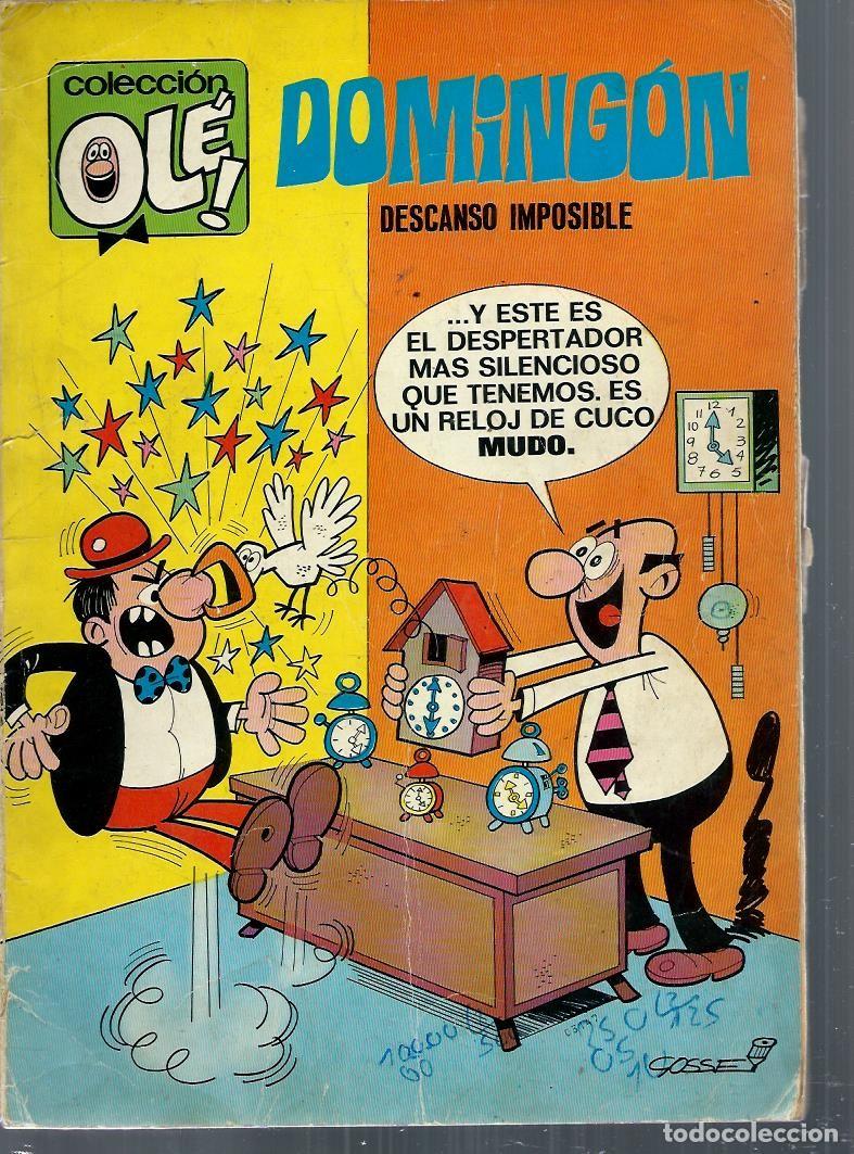 Livros de Banda Desenhada: OLE N&ordm; 20, DOMINGON, DE GOSSET, BRUGUERA 1971 - INCOMPLETO, 39 hojas, PARA ARREGLAR OTRO